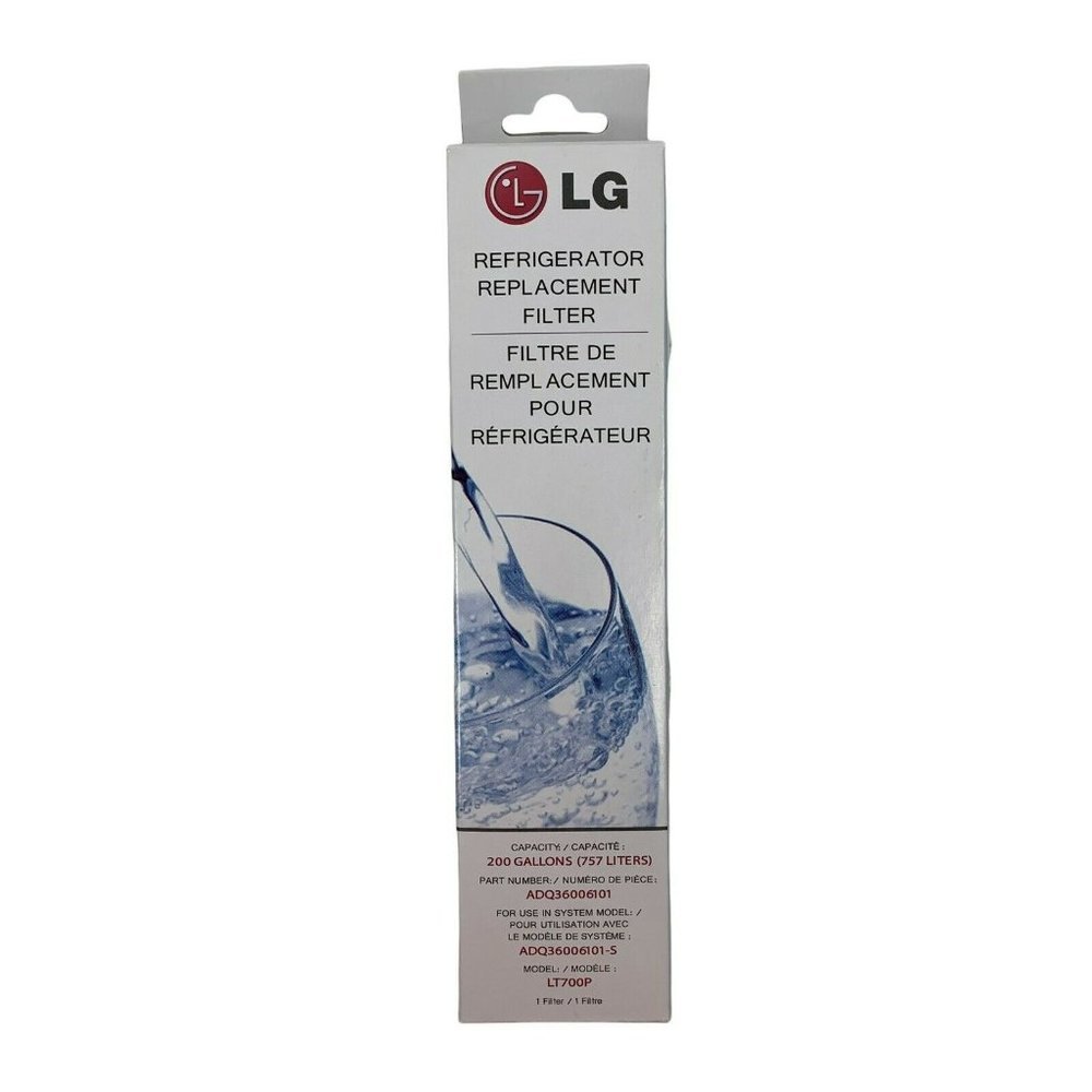 LG Replacement Refrigerator Water Filter  ADQ336006101 LT700P Unopened Box‎